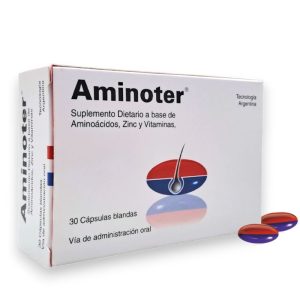 Aminoter Suplemento Dietario a Base de Aminoácidos, Zinc y Vitaminas